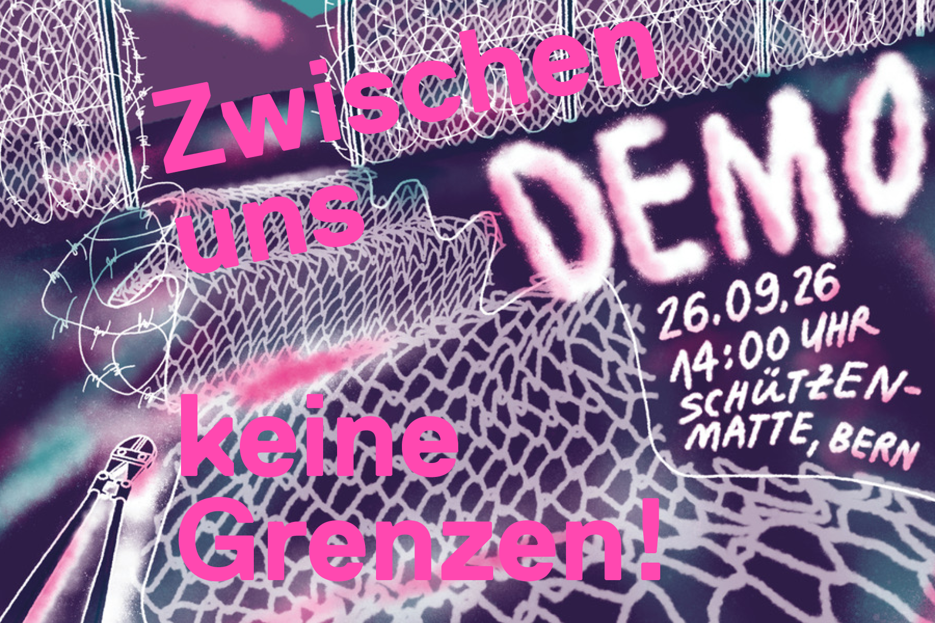 Zwischen uns keine Grenzen!