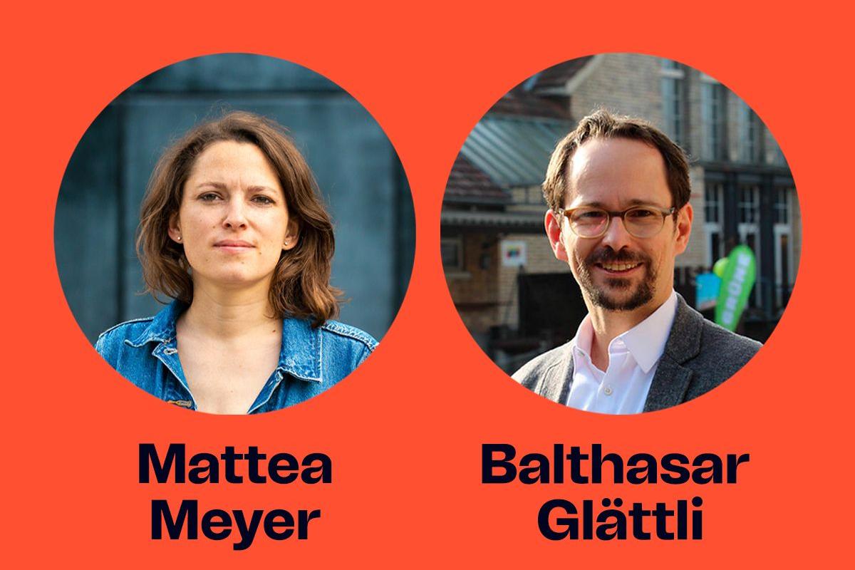 Mattea Meyer et Balthasar Glättli