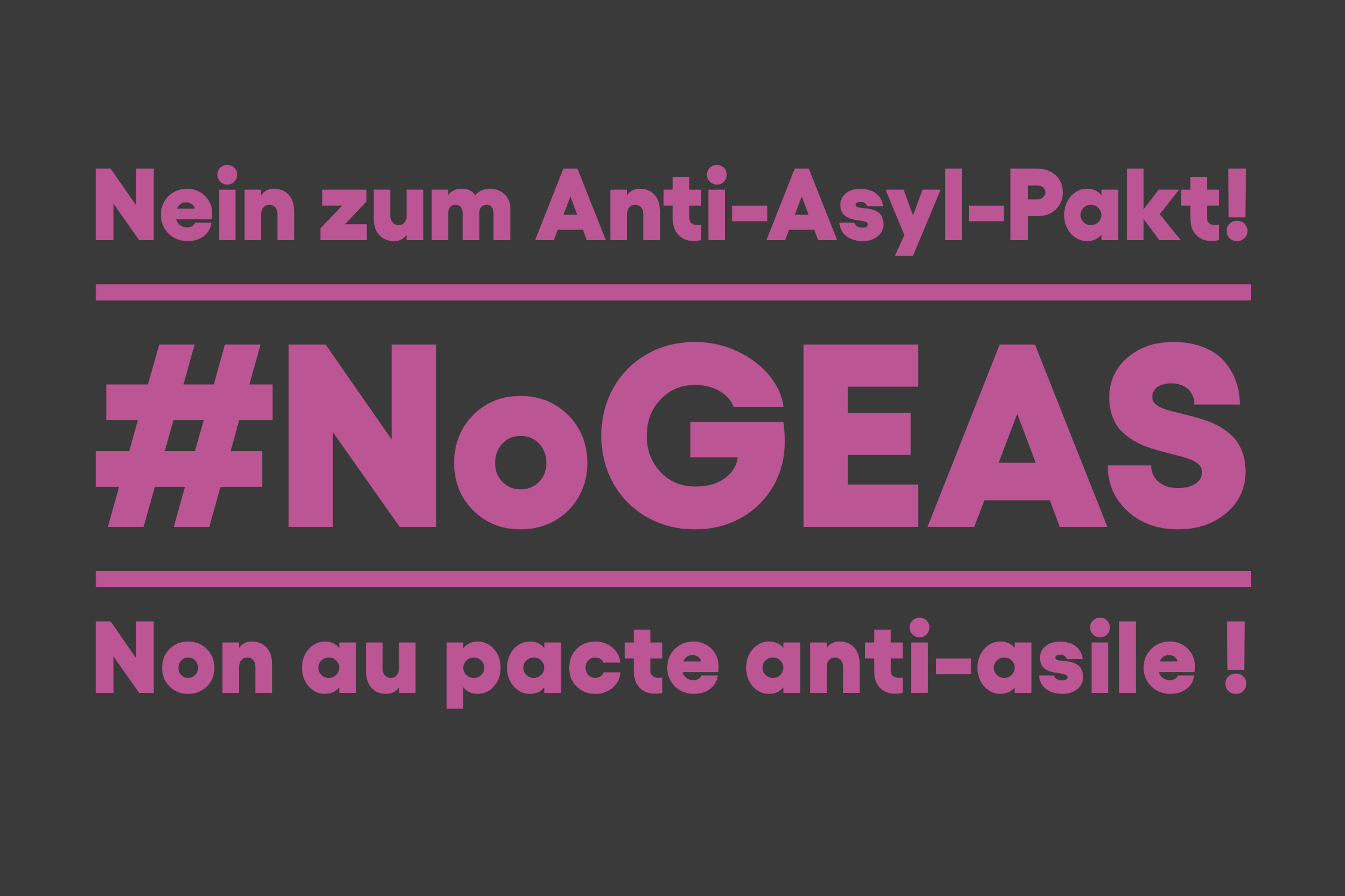 #NoGEAS