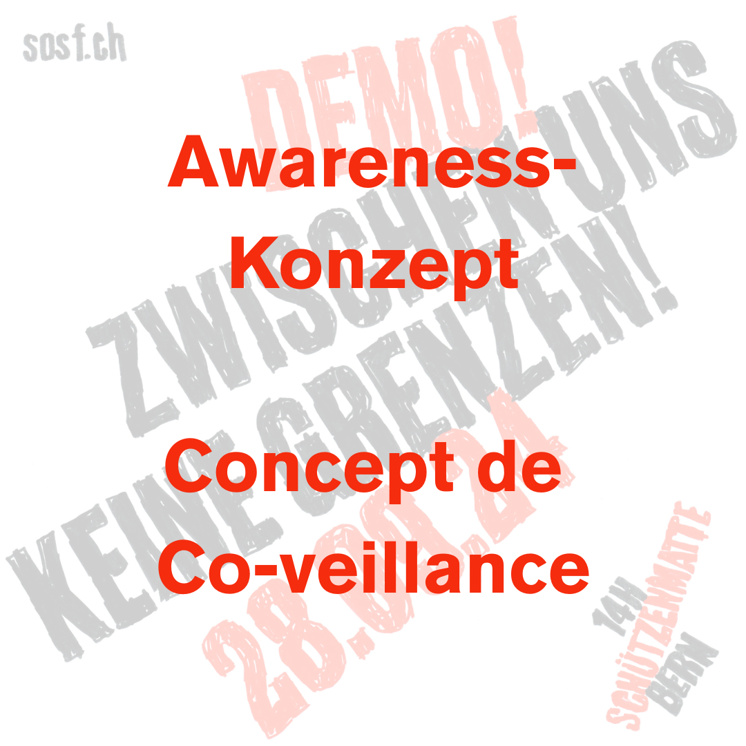 Beschriftung: Awareness-Konzept