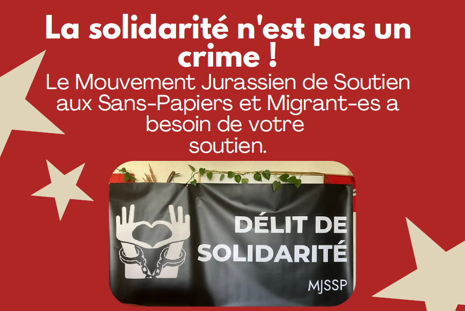 Flyer der MJSSP zur Veranstaltung