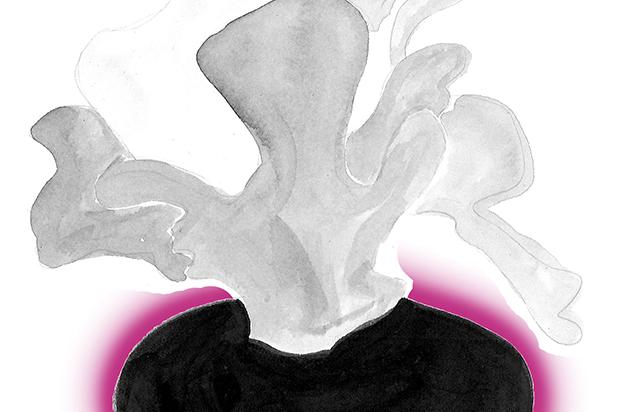 Zeichnung eines schwarzen Lochs